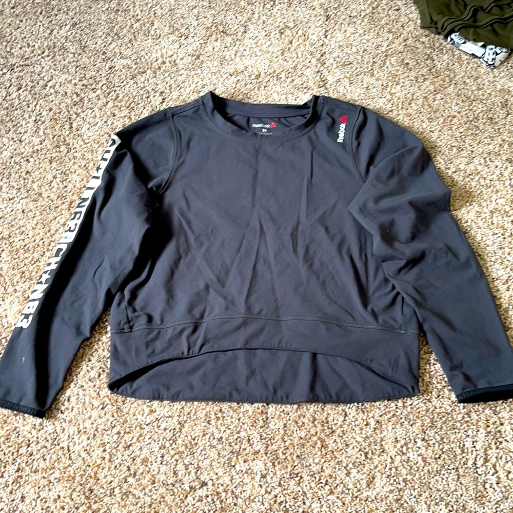 Reebok crop sweatshirt